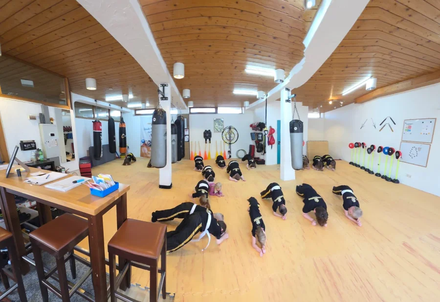Trainingsraum der Kampfsportschule