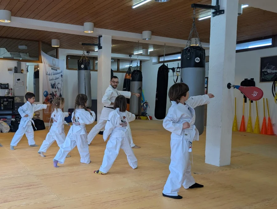 Samurai Kids im Training