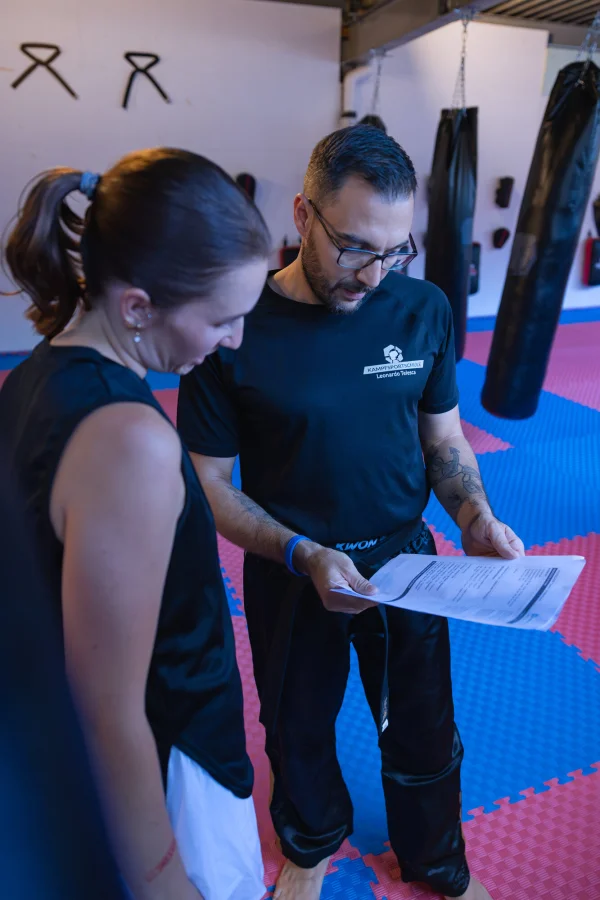 Besprechung des Trainingsplans